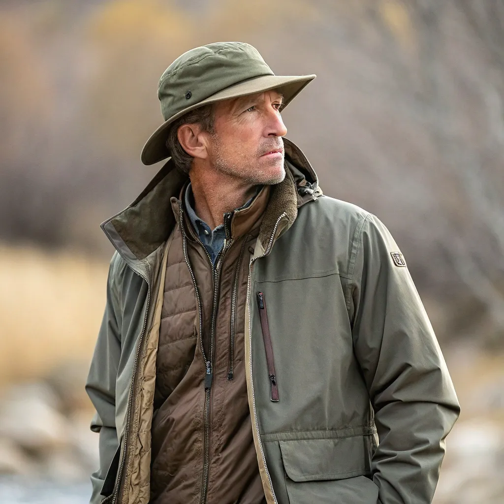 John Doe wearing outdoor apparel