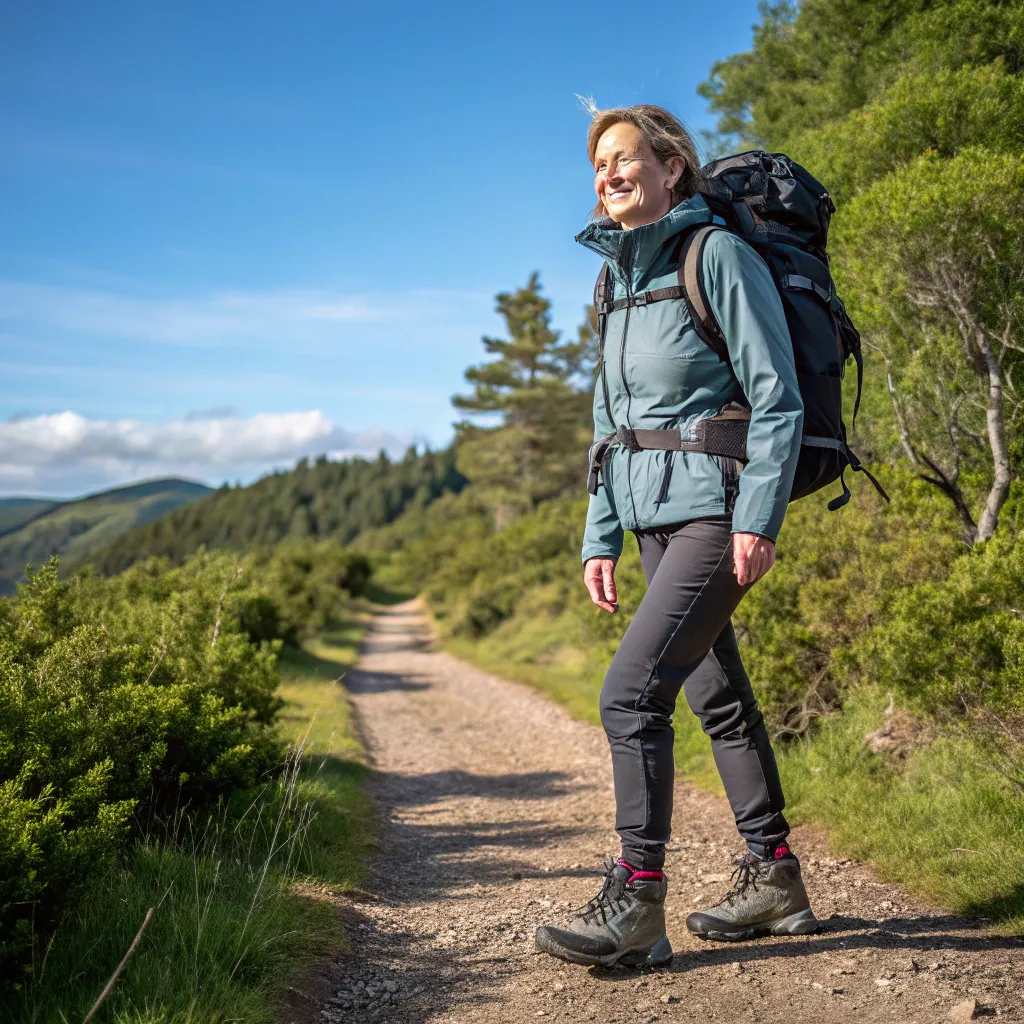 Jane Smith in hiking gear